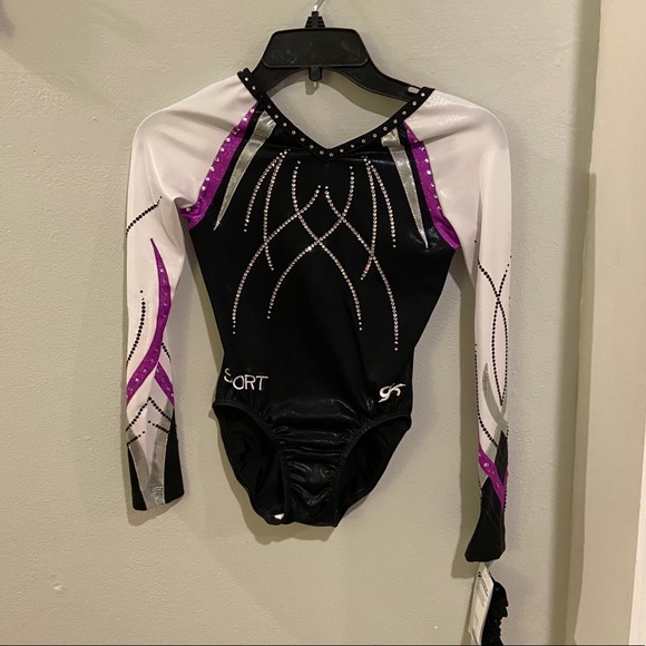 NWT GK Elite Gymnastics Competition Leotard - Picture 2 of 9